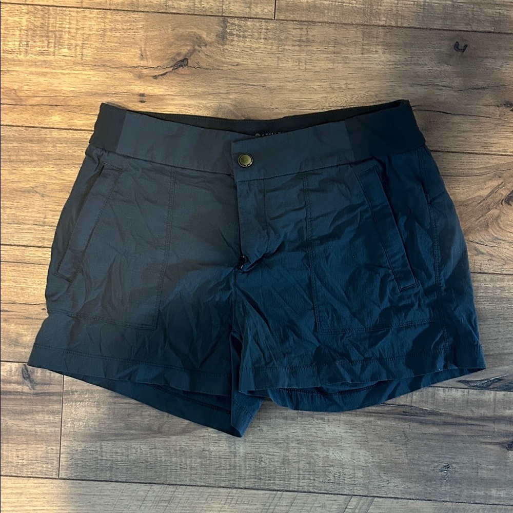 Athleta Black Hiking Shorts